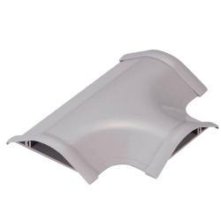 エレコム(ELECOM) LD-GAT37/LG(グレー) 床用モール T型分岐 幅45mm