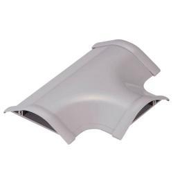 エレコム(ELECOM) LD-GAT57/LG(グレー) 床用モール T型分岐 幅75mm