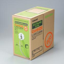 エレコム(ELECOM) LD-CT6/LG300/RS(ライトグレー) LANケーブル カテゴリー6対応 300m