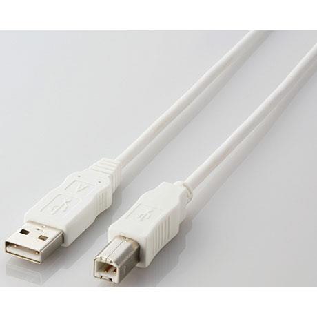 エレコム(ELECOM) USB2-ECO15WH ホワイト USB2-ECOシリーズ USBケーブル 1.5m