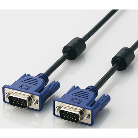 エレコム(ELECOM) CAC-20BK ブラック CAC/BKシリーズ D-Sub15ピン ミニ ケーブル 2m