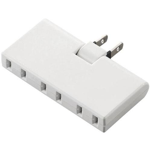 エレコム(ELECOM) T-TR05-2300WH ホワイト トリプルタップ アンダ―タイプ 2ピン 3個口