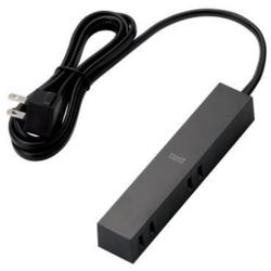 エレコム(ELECOM) AVT-D3-2415BK ブラック デザインタップ 延長コード 2ピン 4個口 1.5m