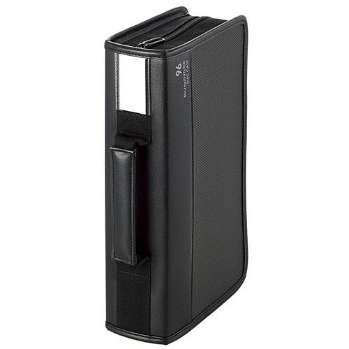 エレコム(ELECOM) CCD-SSB96BK Blu-ray/DVD/CD対応 ファスナーケース