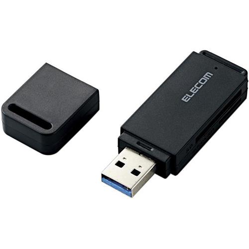 エレコム(ELECOM) MR3-D011BK USB3.0対応メモリカードリーダ スティックタイプ