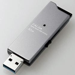 エレコム(ELECOM) MF-DAU3032GBK(ブラック) MF-DAU3BKシリーズ USB3.0/2.0メモリ 32GB