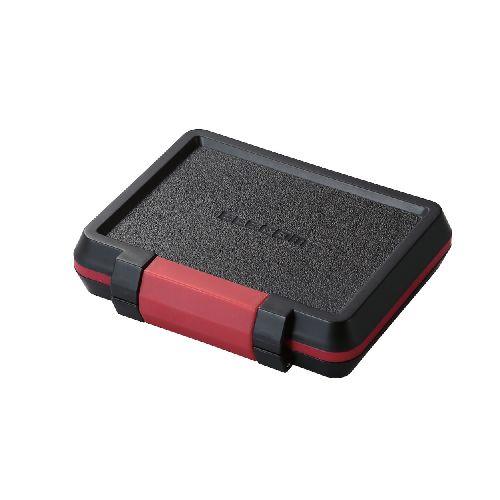 エレコム(ELECOM) CMC-SDCHD02BK ﾒﾓﾘｶｰﾄﾞｹｰｽ ﾊｰﾄﾞ XQD2枚+SD4枚+microSD4枚収納 ﾌﾞﾗｯｸ