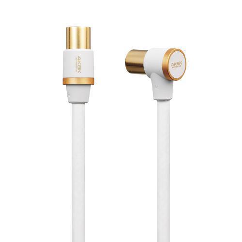 エレコム(ELECOM) DH-ATLS48K70WH 4K8K対応TV用アンテナケーブル 長尺モデル