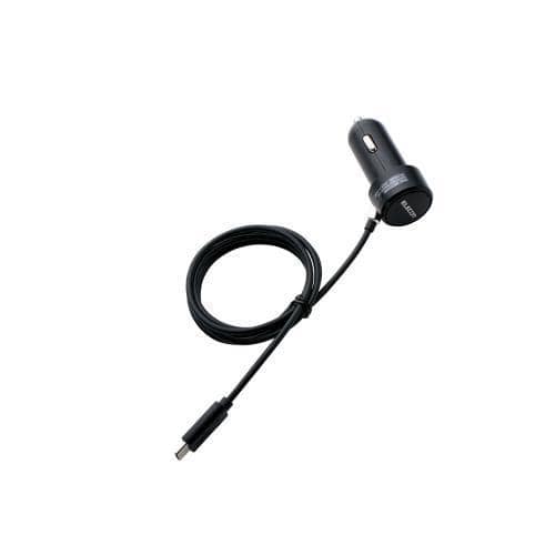 エレコム(ELECOM) MPA-CCC03BK 車載充電器 2.4A･Type-C