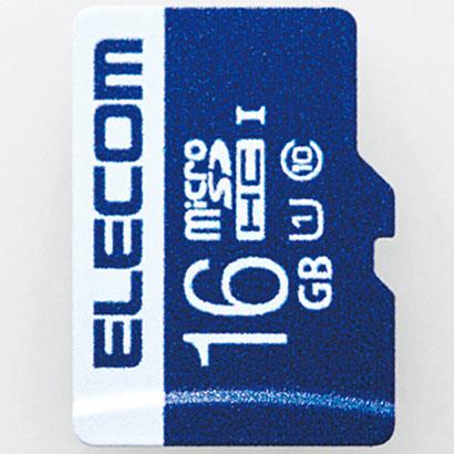 エレコム(ELECOM) MF-MS016GU11R MF-MSU11Rシリーズ データ復旧microSDHCカード 16GB