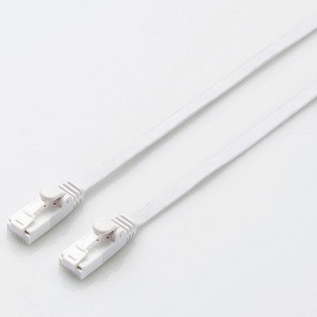 エレコム(ELECOM) LD-GFAT/WH20(ホワイト) カテゴリー6A対応LANケーブル 2m