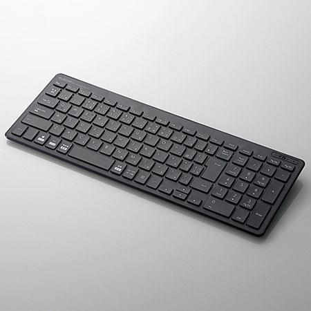 エレコム(ELECOM) TK-FBP101BK ブラック 無線キーボード 日本語配列