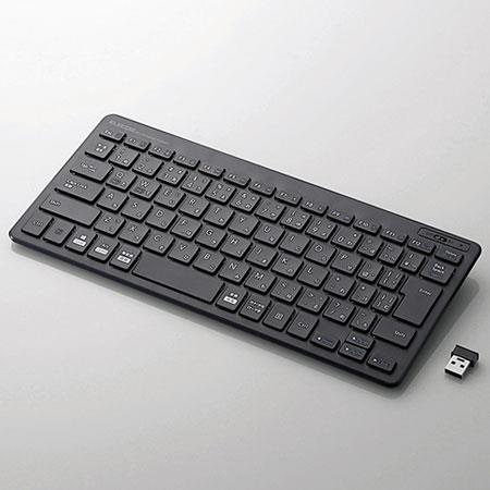 エレコム(ELECOM) TK-FDP098TBK ブラック 無線キーボード 日本語配列