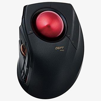 エレコム(ELECOM) M-DPT1MRBK ブラック USB/Bluetooth DEFT PRO光学センサーマウス 8ボタン LLサイズ