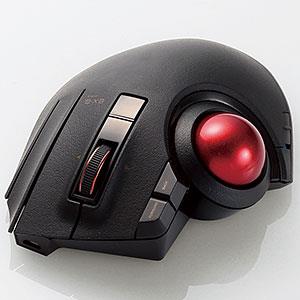 エレコム(ELECOM) M-XPT1MRBK ブラック USB/Bluetooth 光学センサー方式 トラックボールマウス 8ボタン