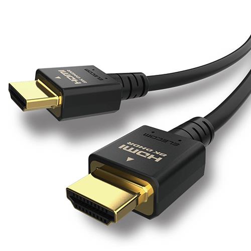エレコム(ELECOM) DH-HD21E15BK ブラック イーサネット対応ウルトラハイスピードHDMIケーブル 1.5m