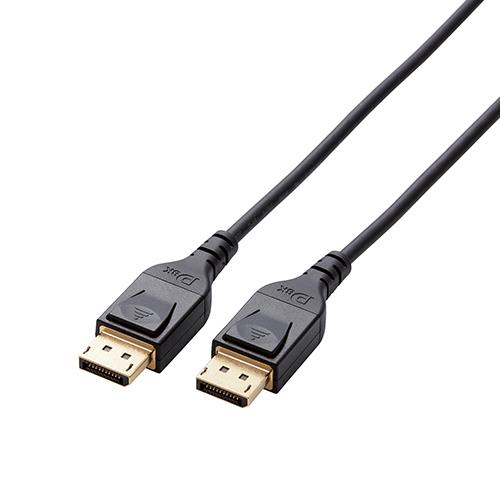 エレコム(ELECOM) CAC-DP1410BK(ブラック) DisplayPort(TM) 1.4対応ケーブル 1.0m