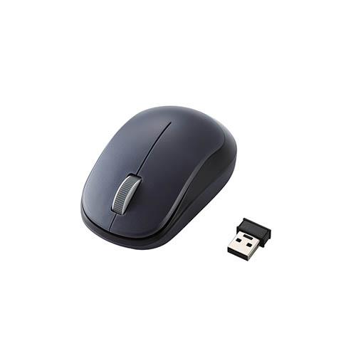 エレコム(ELECOM) M-DY12DBBK ブラック 3ボタンBlueLED無線マウス