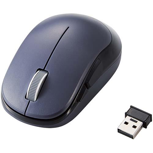 エレコム(ELECOM) M-DY13DBBK ブラック 5ボタンBlueLED無線マウス