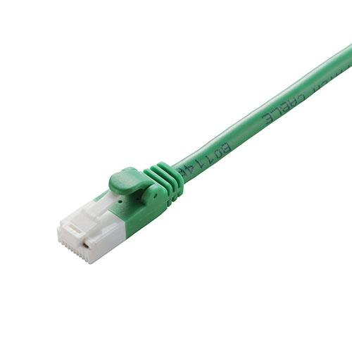エレコム(ELECOM) LD-CTT/GN1/RS グリーン Cat5e対応ツメ折れ防止LANケーブル 1m