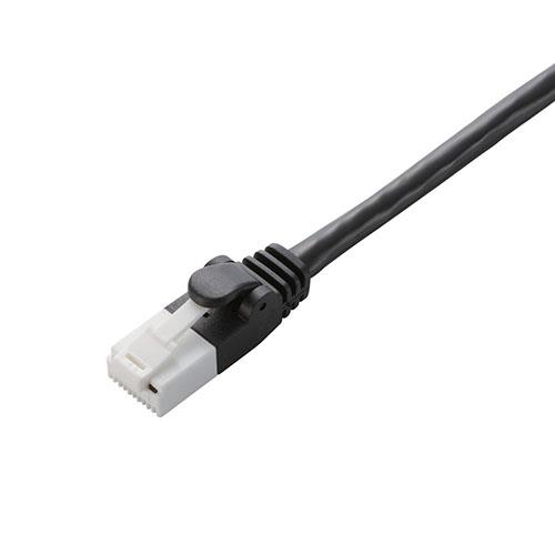 エレコム(ELECOM) LD-GPT/BK10/RS ブラック Cat6対応ツメ折れ防止LANケーブル 10m