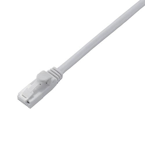 エレコム(ELECOM) LD-GPT/WH20/RS(ホワイト) Cat6対応ツメ折れ防止LANケーブル 20m
