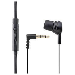 エレコム(ELECOM) EHP-MC3520BK(ブラック) モノラルヘッドホンマイク スマートフォン用