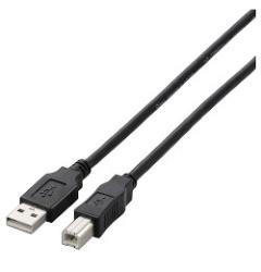 エレコム(ELECOM) U2C-BN50BK ブラック USB2.0ケーブル 5m