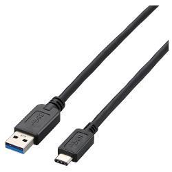 エレコム(ELECOM) USB3-AC15BK ブラック USB3.1ケーブル A-TypeC 1.5m