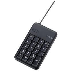エレコム(ELECOM) TK-TCM013BK(ブラック) コンパクトUSBテンキーパッド