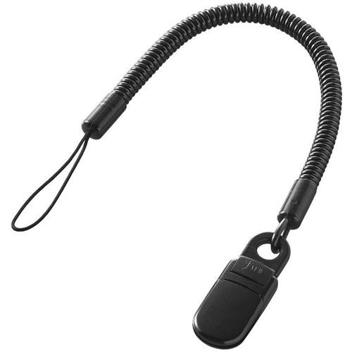 エレコム(ELECOM) P-STCP70BK ブラック スマートフォン用クリップストラップ 70cm