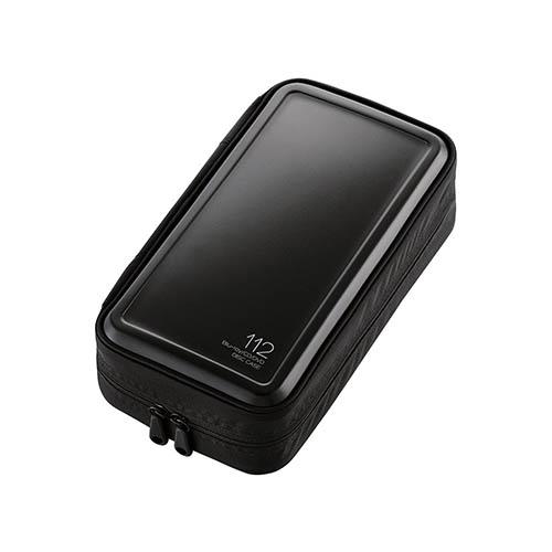 エレコム(ELECOM) CCD-HB112BK(ブラック) Blu-ray･CD･DVD対応ファスナーケース 112枚