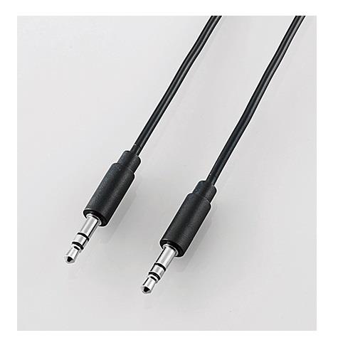 エレコム(ELECOM) DH-MMRN15 ブラック DH-MMRNシリーズ AUDIOケーブル 1.5m