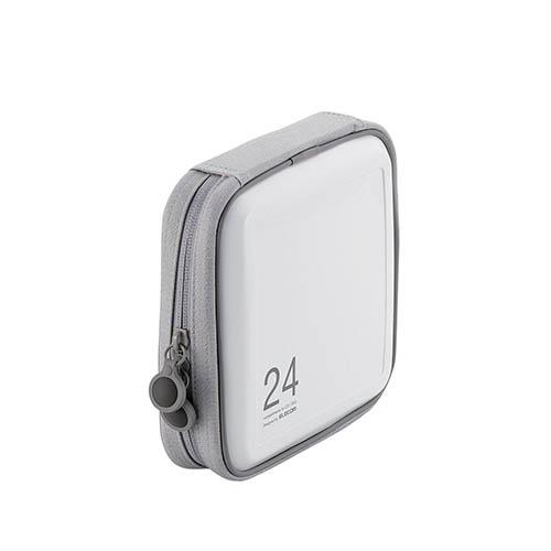 エレコム(ELECOM) CCD-H24WH ホワイト CD/DVDファスナーケース 24枚