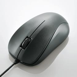 エレコム(ELECOM) M-K6URBK/RS(ブラック) USB 有線光学式マウス