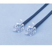 エレコム(ELECOM) MJ-3BK(ブラック) スリムモジュラケーブル 3m