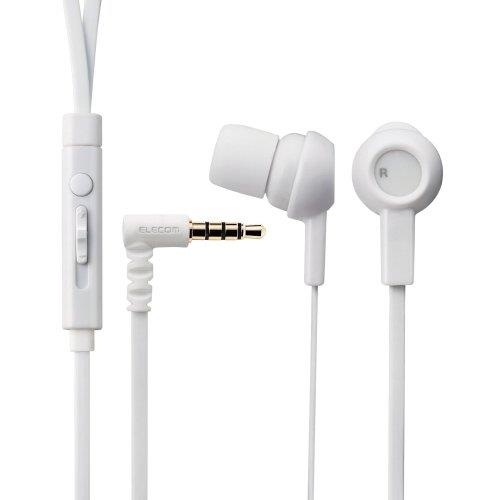 エレコム(ELECOM) EHP-CS3520MWH(ホワイト) ステレオヘッドホンマイク スマートフォン用