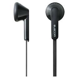 エレコム(ELECOM) EHP-I3510BK ブラック ステレオヘッドホン インナーイヤータイプ