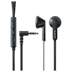 エレコム(ELECOM) EHP-IS3510MBK(ブラック) ステレオヘッドホンマイク スマートフォン用