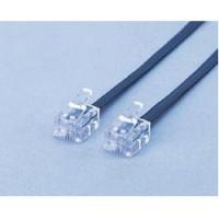 エレコム(ELECOM) MJ-1BK(ブラック) スリムモジュラケーブル 1m