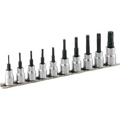 ＴＯＮＥ(トネ) HTX310 トルクスソケットセット(強力タイプホルダー付) 10pcs