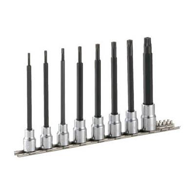 ＴＯＮＥ(トネ) HTX308HL ロングトルクスソケットセット(いじり防止タイプ･ホルダー付)