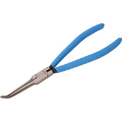 室本鉄工 L-60 ロングハンドル先曲りニードルプライヤL60