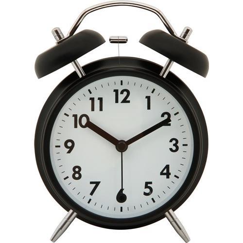 不二貿易  【完成品】 置時計 ベル ＢＫ 32702【代引・日時指定・キャンセル不可・北海道沖縄離島配送不可】