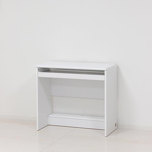 クロシオ 【組立式】 フットリラクゼーションデスク ホワイト