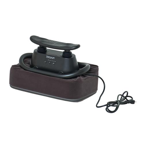 クロシオ マッサージ器 トルルン ブラック フットマッサージャー