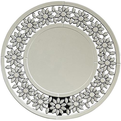 クロシオ 【完成品】 New丸型ミラー フラワー