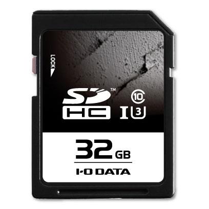 IODATA(アイ・オー・データ) SDU3-32G UHS-I/スピードクラス3対応 SDHCカード 32GB