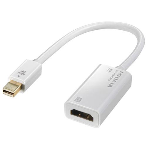 IODATA(アイ・オー・データ) DA-ADMDP/H Mini DisplayPort HDMI変換アダプター 0.15m