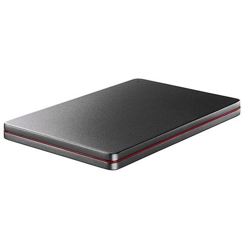 IODATA(アイ・オー・データ) HDPX-UTS2K Black×Red ポータブルHDD 2TB USB3.0/2.0接続